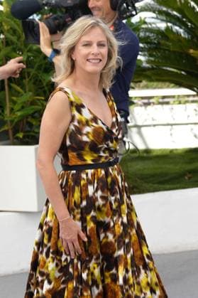 Karin Viard CELEBRITES : 76 eme festival de Cannes - Red Carpet du film Â« Une Nuit (Strangers By Night) Â» - Cannes - 26 05 2023 NorbertScanella Panoramic 