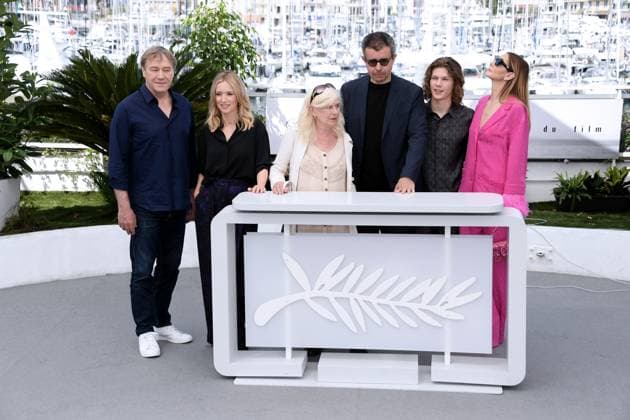 76th Cannes Film Festival 2023, Photocall film L ete Dernier (Last Summer) . Pictured: Olivier Rabourdin, LÃ a Drucker, Catherine Breillat, Said Ben Said, Samuel Kircher, Clotilde Courau  Copyright: xAlbertoxTerenghi PoolxPhotoxEvenx xPoolxPhotoxEventsx01x IPA_IPA38236002