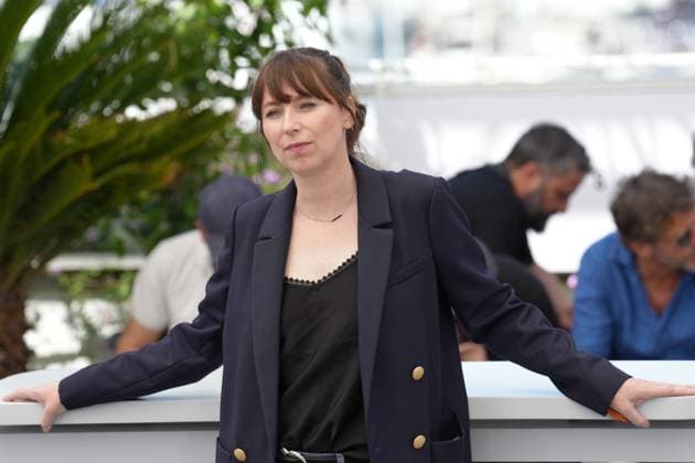 Delphine Deloget CELEBRITES : 76 eme festival de Cannes - Red Carpet du film Â« Rien A Perdre Â» - Cannes - 26 05 2023 NorbertScanella Panoramic 