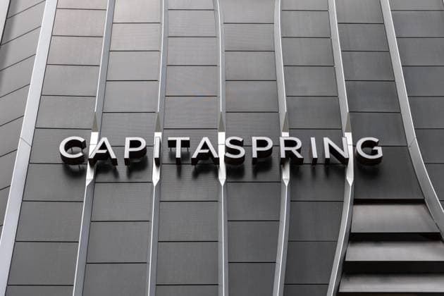 CapitaSpring in Singapore is a striking skyscraper building that adds to the citys skyline With its innovative architecture and sustainable design, it is not only an architectural masterpi