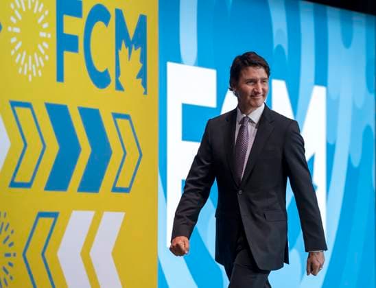 May 26, 2023, Toronto, ON, CANADA: Prime Minister Justin Trudeau departs after speaking to the Federation of Canadian Municipalities in Toronto on Friday May 26, 2023. Toronto CANADA  - ZUMAc35_ 20230526_zaf_c35_009 Copyright: xFrankxGunnx