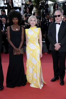 76th Cannes Film Festival 2023, Red carpet film The Old Oak. Pictured: Maria DeMedeiros  Copyright: xAlbertoxTerenghi PoolxPhotoxEvenx xPoolxPhotoxEventsx01x IPA_IPA38245817