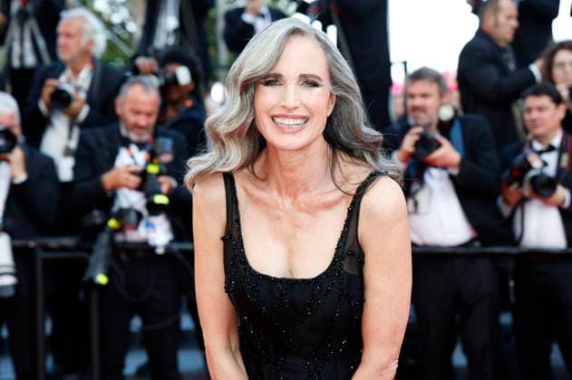 Andie MacDowell at the premiere of the feature film The Old Oak at the Festival de Cannes 2023 76 Cannes International Film Festival at the Palais des Festivals Cannes, 26 05 2023. Foto:xD.xBedrosianx xFuturexImage