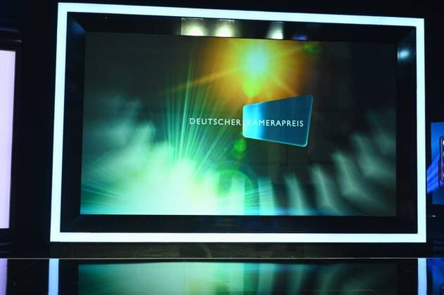 The stage for the 33 German Camera Award, the most prestigious award for cinematographers and editors.