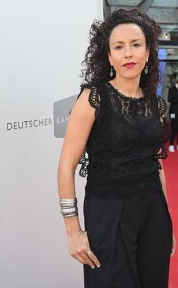 Actress Dunja Dogmani attends the 33 German Camera Award ceremony, the most prestigious award for cinematographers and editors.