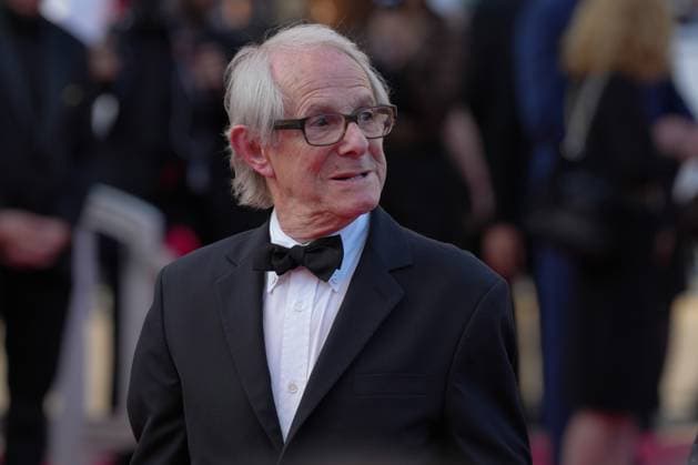 Ken Loach CELEBRITES : 76 eme festival de Cannes - Red Carpet du film Â« The Old Oak Â» - Cannes - 26 05 2023 NorbertScanella Panoramic 