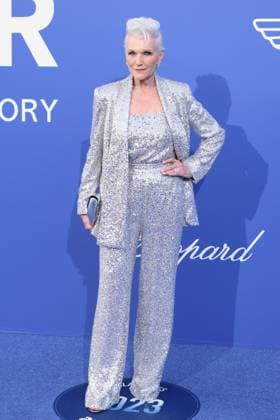 Maye Musk attends the amfAR Cinema Against AIDS gala during the 76th annual Cannes Film Festival on May 25, 2023 in Cannes, France. Copyright: ximageSPACEx