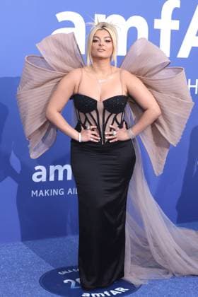 Bebe Rexha attends the amfAR Cinema Against AIDS gala during the 76th annual Cannes Film Festival on May 25, 2023 in Cannes, France. Copyright: ximageSPACEx