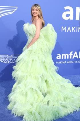 Heidi Klum attends the amfAR Cinema Against AIDS gala during the 76th annual Cannes Film Festival on May 25, 2023 in Cannes, France. Copyright: ximageSPACEx