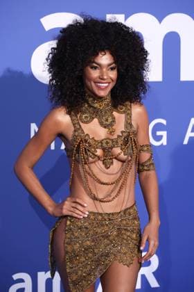 Leila Depina attends the amfAR Cinema Against AIDS gala during the 76th annual Cannes Film Festival on May 25, 2023 in Cannes, France. Copyright: ximageSPACEx