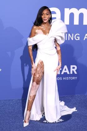 Winnie Harlow attends the amfAR Cinema Against AIDS gala during the 76th annual Cannes Film Festival on May 25, 2023 in Cannes, France. Copyright: ximageSPACEx