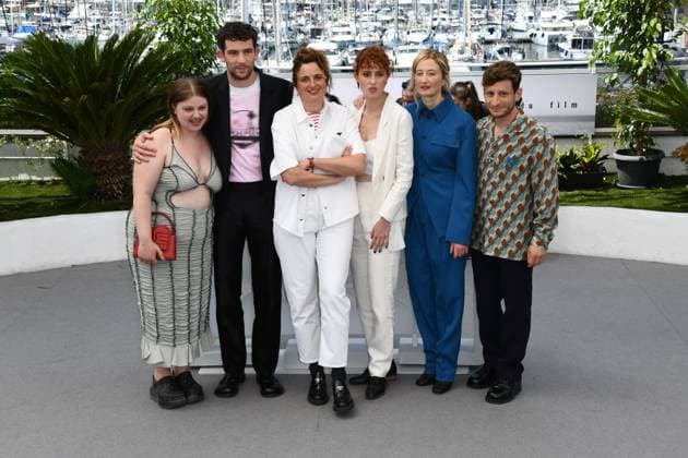 76th Cannes Film Festival 2023, Photocall Film The Chimera. Pictured Carlo Cresto Dina, Lou Roy-Lecollinet, Josh O Connor, Alice Rohrwacher, Carol Duarte, Alba Rohrwacher, Vincenzo Nemolato  Copyright: xSimonexComix xipa-agency.netx xPoolxPhotoxEventsx01x IPA_IPA38266415