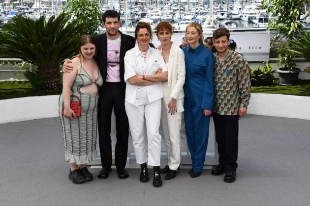 76th Cannes Film Festival 2023, Photocall Film The Chimera. Pictured Carlo Cresto Dina, Lou Roy-Lecollinet, Josh O Connor, Alice Rohrwacher, Carol Duarte, Alba Rohrwacher, Vincenzo Nemolato  Copyright: xSimonexComix xipa-agency.netx xPoolxPhotoxEventsx01x IPA_IPA38266419