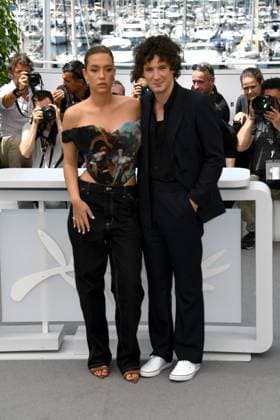 76th Cannes Film Festival 2023, Photocall Film Elemental. Pictured Adele Exarchopoulos, Vincent Lacoste  Copyright: xSimonexComix xipa-agency.netx xPoolxPhotoxEventsx01x IPA_IPA38266578