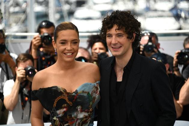 76th Cannes Film Festival 2023, Photocall Film Elemental. Pictured Adele Exarchopoulos, Vincent Lacoste  Copyright: xSimonexComix xipa-agency.netx xPoolxPhotoxEventsx01x IPA_IPA38266586