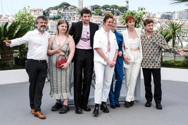 Carlo Cresto Dina, Lou Roy Lecollinet, Josh O Connor, Alice Rohrwacher, Alba Rohrwacher, Carol Duarte and Vincenzo Nemolato at the photocall for the feature film La Chimera at the Festival de Cannes 2023 76 Cannes International Film Festival at the Palais des Festivals Cannes, 27 05 2023. Foto:xD.xBedrosianx xFuturexImage