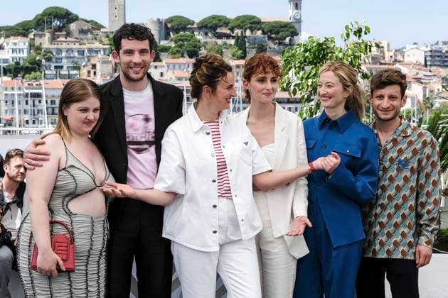 Lou Roy Lecollinet, Josh O Connor, Alice Rohrwacher, Carol Duarte, Alba Rohrwacher and Vincenzo Nemolato at the photocall for the feature film La Chimera at the Festival de Cannes 2023 76 Cannes International Film Festival at the Palais des Festivals Cannes, 27 05 2023. Foto:xD.xBedrosianx xFuturexImage