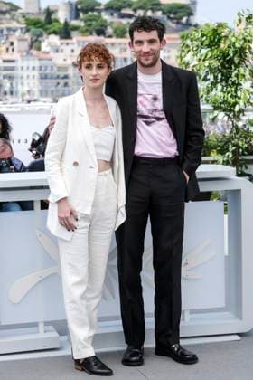 Carol Duarte and Josh O Connor at the photocall for the feature film La Chimera at the Festival de Cannes 2023 76 Cannes International Film Festival at the Palais des Festivals Cannes, 27 05 2023. Foto:xD.xBedrosianx xFuturexImage