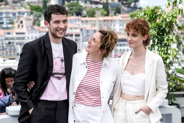Josh O Connor, Alice Rohrwacher and Carol Duarte at the photocall for the feature film La Chimera at the Festival de Cannes 2023 76 Cannes International Film Festival at the Palais des Festivals Cannes, 27 05 2023. Foto:xD.xBedrosianx xFuturexImage