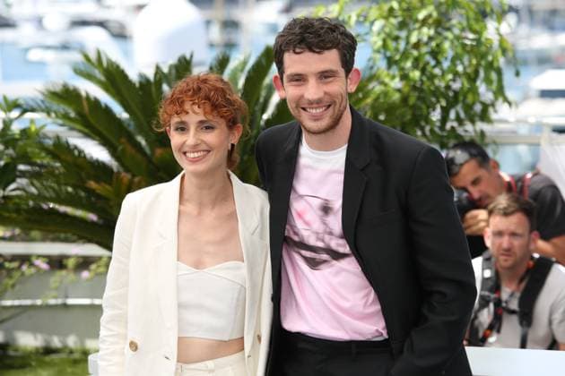 76e Festival International du Film de Cannes. Photocall. 76th Cannes Film Festival. Photocall with cast of the film La chimera . Carol Duarte and Josh O Connor. 292714 2023-05-27 Cannes France  Copyright: xIsabellexVautierx xStarfacex STAR_292714_043