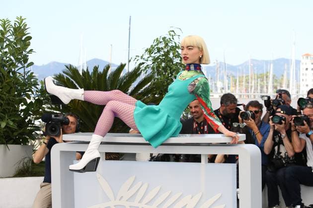 76e Festival International du Film de Cannes. Photocall. 76th Cannes Film Festival. Photocall with cast of the film Perfect days . Aoi Yamada. 292714 2023-05-26 Cannes France  Copyright: xIsabellexVautierx xStarfacex STAR_292714_198