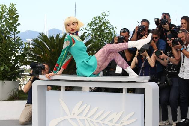 76e Festival International du Film de Cannes. Photocall. 76th Cannes Film Festival. Photocall with cast of the film Perfect days . Aoi Yamada. 292714 2023-05-26 Cannes France  Copyright: xIsabellexVautierx xStarfacex STAR_292714_199