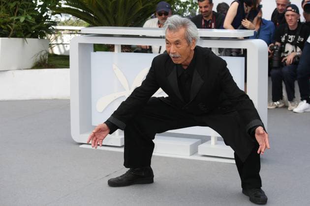 76e Festival International du Film de Cannes. Photocall. 76th Cannes Film Festival. Photocall with cast of the film Perfect days . Min Tanaka. 292714 2023-05-26 Cannes France  Copyright: xIsabellexVautierx xStarfacex STAR_292714_205