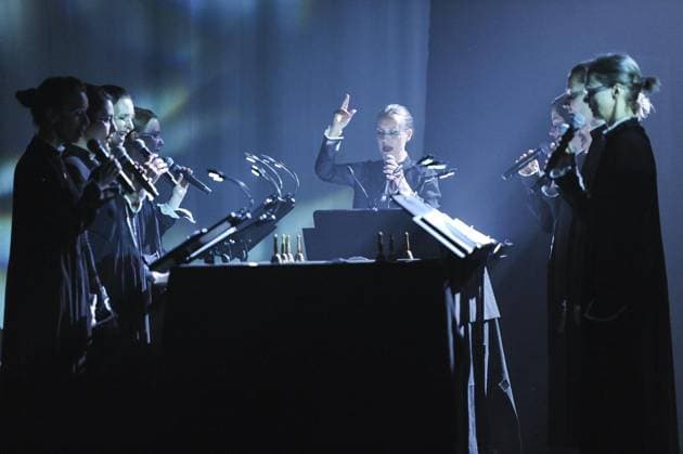 <p>Trondheim Voices: Folklore treten am Samstag, den 27.05.2023, bei dem 52. Moers Festival in Moers auf. Deutschland NRW Moers Copyright: OleksandrxVoskresenskyi