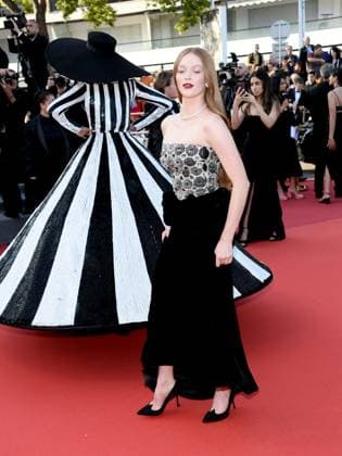 76th Cannes Film Festival 2023, evening 12 - Red Carpet Elemental and Closing Ceremony. In the photo Larsen Thompson  Copyright: xAlbertoxTerenghix xipa-agency.nex xPoolxPhotoxEventsx01x IPA_IPA38275983