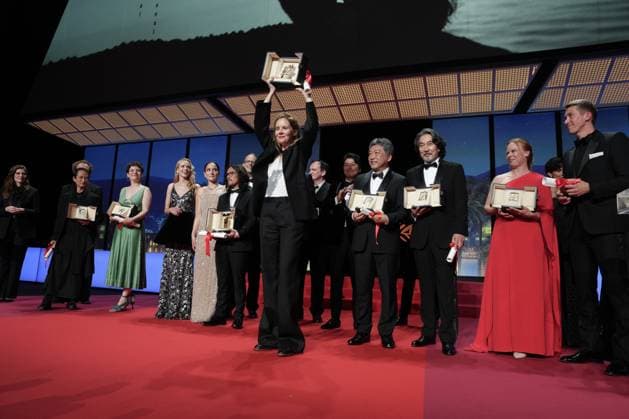 76e Festival International du Film de Cannes. 76th International Cannes Film Festival. Ceremonie de cloture. 75th International Cannes Film Festival. Closing ceremony. 292723 2022-05-27 Cannes France Triet, Justine  Copyright: xSergexArnalx xStarfacex STAR_292723_057