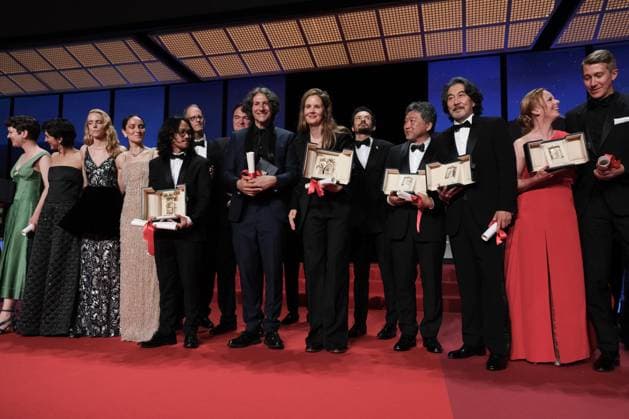 76e Festival International du Film de Cannes. 76th International Cannes Film Festival. Ceremonie de cloture. 75th International Cannes Film Festival. Closing ceremony. 292723 2023-05-27 Cannes France Triet, Justine  Copyright: xSergexArnalx xStarfacex STAR_292723_061