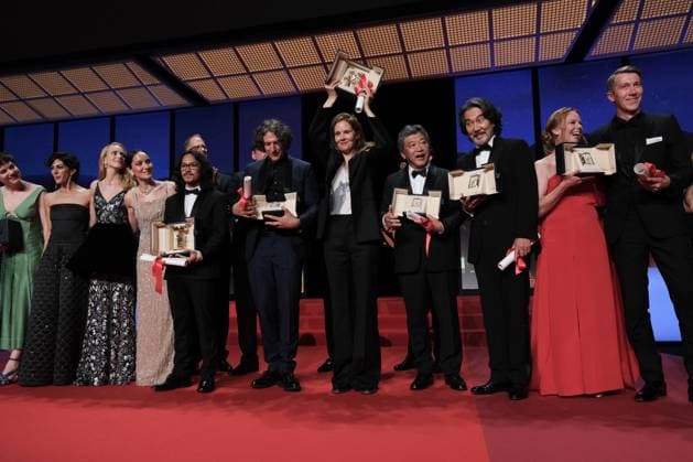 76e Festival International du Film de Cannes. 76th International Cannes Film Festival. Ceremonie de cloture. 75th International Cannes Film Festival. Closing ceremony. 292723 2023-05-27 Cannes France Triet, Justine  Copyright: xSergexArnalx xStarfacex STAR_292723_062