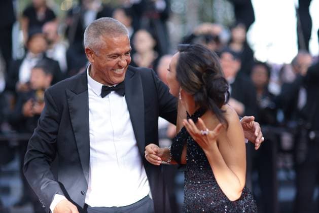 76e Festival International du Film de Cannes. Montee des marches de cloture. 76th International Cannes Film Festival. Closing red carpet 292717 2023-05-27 Cannes France Naceri, Samy  Copyright: xTerencexBaelenx STAR_292717_005