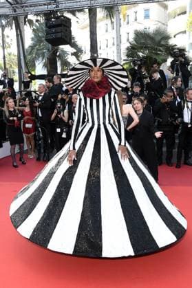 76th Cannes Film Festival 2023, evening 12 - Red Carpet Elemental and Closing Ceremony. In the photo Ikram Abdi  Copyright: xAlbertoxTerenghix xipa-agency.nex xPoolxPhotoxEventsx01x IPA_IPA38277870