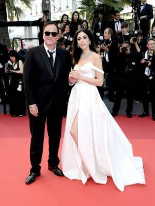 76th Cannes Film Festival 2023, evening 12 - Red Carpet Elemental and Closing Ceremony. In the photo Quentin Tarantino, Daniella Pick attend  Copyright: xAlbertoxTerenghix xipa-agency.nex xPoolxPhotoxEventsx01x IPA_IPA38278143