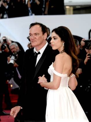 76th Cannes Film Festival 2023, evening 12 - Red Carpet Elemental and Closing Ceremony. In the picture Quentin Tarantino, Daniella Pick attend  Copyright: xAlbertoxTerenghix xipa-agency.nex xPoolxPhotoxEventsx01x IPA_IPA38278367