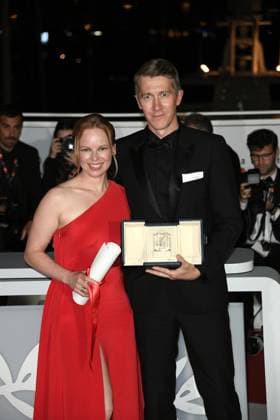 76th Cannes Film Festival 2023, Photocall Palmares. Pictured Alma Poysti, Jussi Vatanen  Copyright: xAlbertoxTerenghix xipa-agency.nex xPoolxPhotoxEventsx01x IPA_IPA38278492