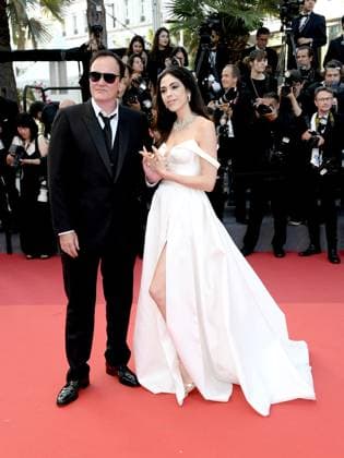 76th Cannes Film Festival 2023, evening 12 - Red Carpet Elemental and Closing Ceremony. In the picture Daniella Tarantino, Quentin Tarantino  Copyright: xAlbertoxTerenghix xipa-agency.nex xPoolxPhotoxEventsx01x IPA_IPA38278314