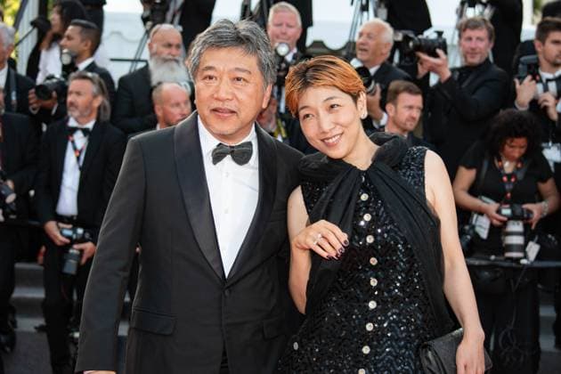 76e Festival International du Film de Cannes. Montee des marches de cloture. 76th International Cannes Film Festival. Closing red carpet 292718 2023-05-27 Cannes France Kore-eda, Hirukazu; Sakura, Ando  Copyright: xTerencexBaelenx STAR_292718_027