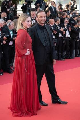76e Festival International du Film de Cannes. Montee des marches de cloture. 76th International Cannes Film Festival. Closing red carpet 292718 2023-05-27 Cannes France Ferracci, Michel; Dequenne, Emilie  Copyright: xTerencexBaelenx STAR_292718_107