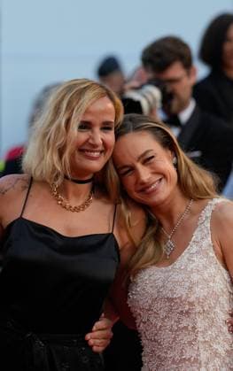 The Elemental Red Carpet Premiere at the 76th Edition of the Cannes Film Festival Cannes Jury members Julia Ducournau and Brie Larson attend the movie screening and red carpet event for Elemental , directed by Peter Sohn, during the 76th edition of the Cannes Film Festival on May 27 2023, in Cannes, France Cannes Palace of Festivals and Congresses of Cannes Cannes France Copyright: xAlexandraxFechetex _ADR0103