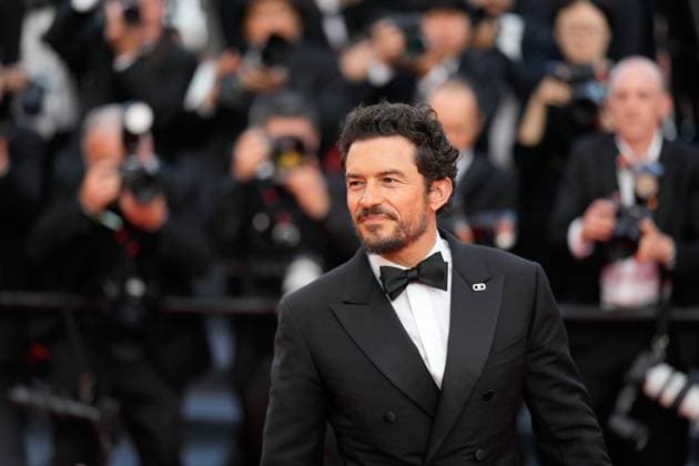 The Elemental Red Carpet Premiere at the 76th Edition of the Cannes Film Festival Orlando Bloom attends the movie screening and red carpet event for Elemental , directed by Peter Sohn, during the 76th edition of the Cannes Film Festival on May 27 2023, in Cannes, France Cannes Palace of Festivals and Congresses of Cannes Cannes France Copyright: xAlexandraxFechetex _ADR8388