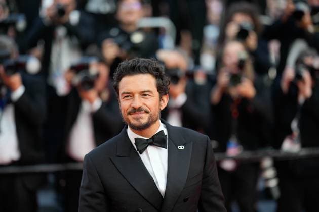The Elemental Red Carpet Premiere at the 76th Edition of the Cannes Film Festival Orlando Bloom attends the movie screening and red carpet event for Elemental , directed by Peter Sohn, during the 76th edition of the Cannes Film Festival on May 27 2023, in Cannes, France Cannes Palace of Festivals and Congresses of Cannes Cannes France Copyright: xAlexandraxFechetex _ADR8396