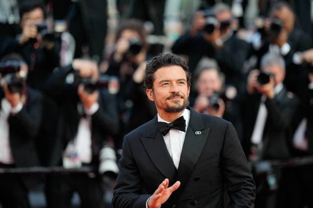 The Elemental Red Carpet Premiere at the 76th Edition of the Cannes Film Festival Orlando Bloom attends the movie screening and red carpet event for Elemental , directed by Peter Sohn, during the 76th edition of the Cannes Film Festival on May 27 2023, in Cannes, France Cannes Palace of Festivals and Congresses of Cannes Cannes France Copyright: xAlexandraxFechetex _ADR8401