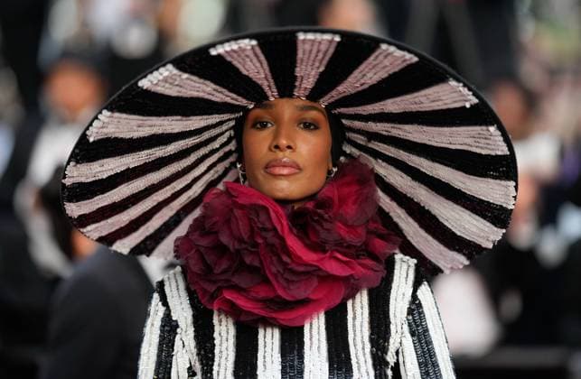 The Elemental Red Carpet Premiere at the 76th Edition of the Cannes Film Festival Ikram Abdi attends the movie screening and red carpet event for Elemental , directed by Peter Sohn, during the 76th edition of the Cannes Film Festival on May 27 2023, in Cannes, France Cannes Palace of Festivals and Congresses of Cannes Cannes France Copyright: xAlexandraxFechetex _ADR8567
