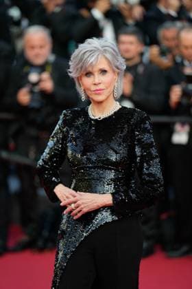 The Elemental Red Carpet Premiere at the 76th Edition of the Cannes Film Festival Jane Fonda attends the movie screening and red carpet event for Elemental , directed by Peter Sohn, during the 76th edition of the Cannes Film Festival on May 27 2023, in Cannes, France Cannes Palace of Festivals and Congresses of Cannes Cannes France Copyright: xAlexandraxFechetex _ADR8949