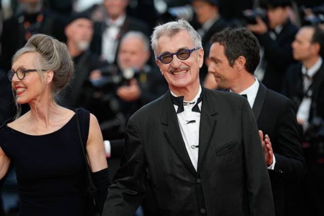 The Elemental Red Carpet Premiere at the 76th Edition of the Cannes Film Festival Wim Wenders, director of Perfect Days , attends the movie screening and red carpet event for Elemental , directed by Peter Sohn, during the 76th edition of the Cannes Film Festival on May 27 2023, in Cannes, France Cannes Palace of Festivals and Congresses of Cannes Cannes France Copyright: xAlexandraxFechetex _ADR9337