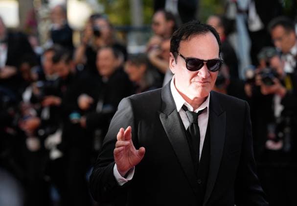 The Elemental Red Carpet Premiere at the 76th Edition of the Cannes Film Festival Quentin Tarantino attends the movie screening and red carpet event for Elemental , directed by Peter Sohn, during the 76th edition of the Cannes Film Festival on May 27 2023, in Cannes, France Cannes Palace of Festivals and Congresses of Cannes Cannes France Copyright: xAlexandraxFechetex _ADR9489