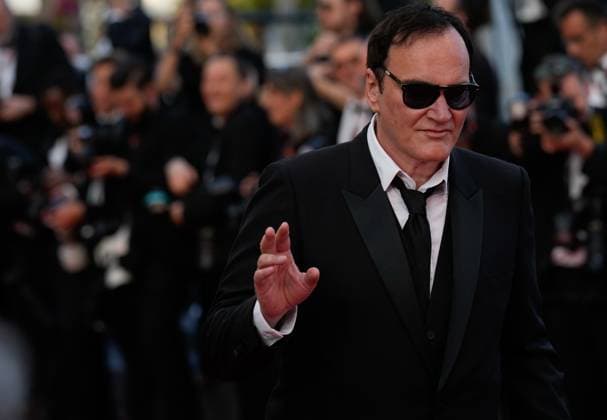 The Elemental Red Carpet Premiere at the 76th Edition of the Cannes Film Festival Quentin Tarantino attends the movie screening and red carpet event for Elemental , directed by Peter Sohn, during the 76th edition of the Cannes Film Festival on May 27 2023, in Cannes, France Cannes Palace of Festivals and Congresses of Cannes Cannes France Copyright: xAlexandraxFechetex _ADR9490