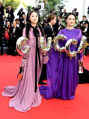 76th Cannes Film Festival 2023, evening 12 - Red Carpet Elemental and Closing Ceremony. In the picture Grace Shi, Emily Cheong  Copyright: xSimonexComix xipa-agency.netx xPoolxPhotoxEventsx01x IPA_IPA38281323